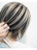 ハイライト　コントラスト　バレイヤージュ