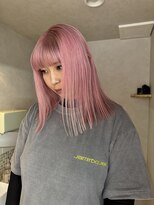 ネルケ 立川(nelke)&nbsp;デザインカラーシャドウルーツカラー裾カラーレイヤーカット