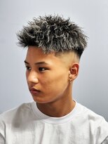 メッツ 原宿(METS) ツイストスパイラル×ハイライト[原宿/MEN'S/眉毛/メンズパーマ]