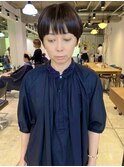 刈り上げマッシュショート
