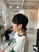 メンズカット バイ ソイクフ(メンズカット by SOY-KUFU)&nbsp;MEN’S HAREアッシュブラック魅力倍増カール