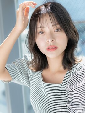 ローレン(LOREN) 透明感のある黒髪★小顔似合わせカットデジタルパーマ