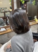 軽やか大人ボブ