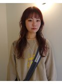 赤髪パーマ