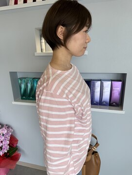 スイヘアデザイン 久留米(suii.. hair design) 丸みショート/ショートボブ/久留米/NOBU