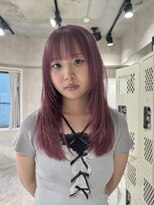 ハイプ(HYPE) 藤沢/ブリーチ/ダブルカラー/レイヤーカット/ラベンダーピンク