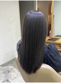 暗め透明感カラー