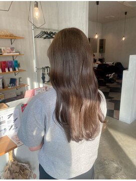 シェル 津山の手店(shel) 大人かわいいまろベージュカラー