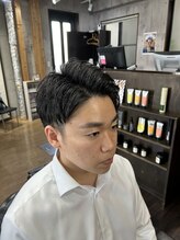カズヘア 段原店(Kazu Hair) 七三スタイル