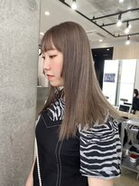 アジールヘア 北千住駅西口店(agir hair) ダブルカラーグレージュベージュイルミナカラー北千住