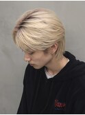 MEN’S HAIR/サーフカール/刈り上げセンターパート/渋谷