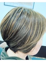 ノヤマ(NOYAMA) 白髪ぼかしハイライト(ハーフ)