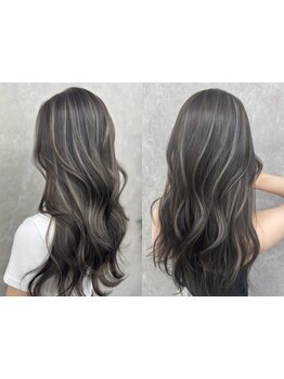 《四ツ橋駅徒歩1分/NEWOPEN》髪を優しくケアしながら透明感のあるグレイカラーが叶う♪