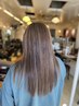 白髪ぼかし☆ハイライト&カット&全体カラー&トリートメント￥20350→￥16050