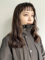 ジュリエッタ(giulietta)&nbsp;グレージュ　デジタルパーマ　オン眉