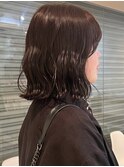 10代20代ミニボブレイヤー丸みボブ前髪ありボブ顔周りレイヤー