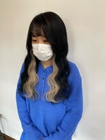 ガルボ ヘアー(garbo hair) 艶髪 プルエクステ デザインカラー