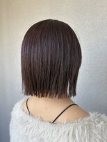 ミリ(milli)&nbsp;ミニボブ×暖色カラー