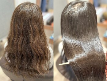 クララ バイ マニスオブヘアー(CLALA by Manis of hair)の写真/【メーカー直で実現する価格】CLALA式髪質改善◎髪質改善ヒト幹細胞TR+カラー+カット+ナノバブル¥6930で♪