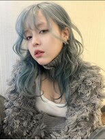 ブラウン(Brown)&nbsp;ハイトーンカラー×フェイスレイヤー/藤沢美容院 