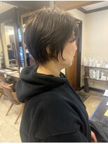 アンツ ヘアーアンドリゾート 辻堂本店(ANT'S Hair and Resort) 30代40代50代/ピンクベージュ/アンブレラカラー/クールショート
