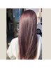 【新規】切らずに整える 艶カラー+髪質改善ヘアエステ