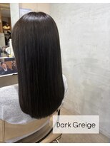 ティーズピーク(ty s peak)&nbsp;【color+treatment】超高濃度水素カラー×ダークグレージュ