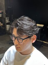 《ビジネスシーンでも好印象。》清潔感あふれる爽やかパーマ[木更津/メンズパーマ/メンズカット/学割U24]