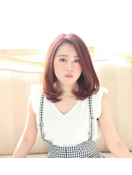 ビーワールド(B WORLD) 春色ワンカールボブ【 藤枝/髪質改善/カラー】