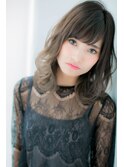 *LOREN*大人かわいい美肌グレージュ×柔らかデジタルパーマ