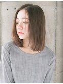 柔らかアッシュベージュ