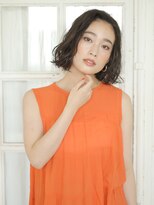 アビエクレール 河内花園(abije claire)&nbsp;フレンチウエーブボブ★20代30代50代 髪質改善