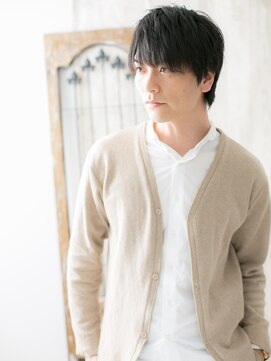 グルーミングサロン バーバー キャッスル 北浦和西口(Grooming salon Barber Castle) 黒髪マッシュで爽やかさUP!無造作ショートB