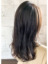オンリエド ヘアデザイン(ONLIed Hair Design) 【ONLIed】ブルーアッシュ×潤いウェーブ