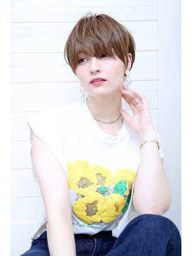 オーシャン(Ocean) [OCEAN Hair&Life藤原純]サマーショート×フォギーベージュ☆