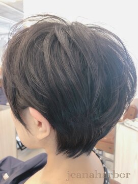 ジーナハーバー(JEANA HARBOR) 大人カジュアルふんわりショート☆40代髪型
