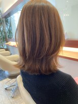 マーリャヘアー(mallia hair) くびれ外ハネミディアム