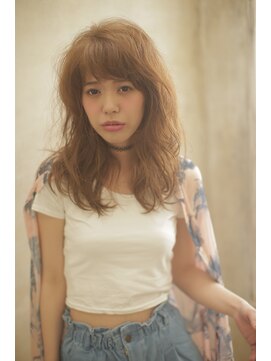 ロロネー 森ノ宮キューズモール(Lolonois) 【Lolonois森ノ宮】無造作ウェーブセミディ（加藤順也）