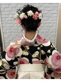 袴ヘアアレンジ