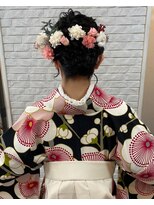 ザブックハンドサロン(The book hand salon)&nbsp;袴ヘアアレンジ
