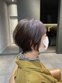 フェリーザ 奏の杜店(FELIZA) 毛束感のあるニュアンスショートで、美シルエットを!