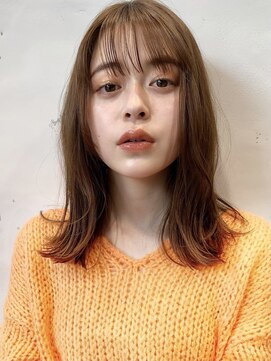 ガーデントウキョウ(GARDEN Tokyo) ナチュラルオレンジベージュ/レイヤーカット/髪質改善/くびれ