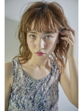 グッデイ ヘアー(GOOD DAY HAIR) ミディアム×ゆるっとウェーブ　ウルフヘア