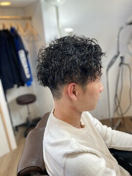 メンズヘアサロン ソラ(sora) ★男らしい強めツイスパ★