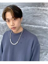 サロンレイビューティー(SALON Leh BEAUTY) 【Leh】かき上げセンター分けメンズヘア