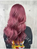 pink hair