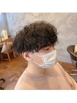 ロンドカスティーヨ 四日市(Lond castillo)&nbsp;【萩原】メンズマッシュ/波巻きスパイラルパーマ