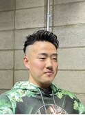 ツーブロラフパーマ　形状記憶パーマ　アイロンパーマ　国分寺