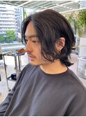 アップバング/ツーブロックマッシュ/コンマヘア[肥後橋駅]