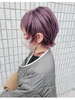 ベール(BALE) ショートウルフ×ラベンダー【尾野恭平】